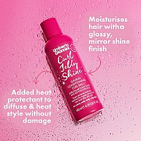 Umberto Giannini Curl Jelly Shine Moisturising Leavein Conditioner For Curls Waves And Coils Vegan Curl Heat Protectant And C