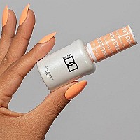 Dnd Gel Polish Set Orange Collection Uvled Gel Polish And Air Dry Nail Lacquer Matching Chipfree Polish Duo 802 Honeymoon