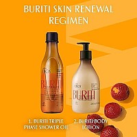 Natura Ekos Buriti Triple Phase Shower Oil Inshower Or Bath Body Oil Scented Bath Oil Skin Moisturizer Vegan Skin C