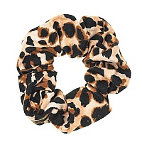 Scrunchies For Hair Leopard Print Hair Scrunchies For Women Bandana Scrunchies 6Pcs Bandana Scrunchy Hair Ties Scrunchies Ha