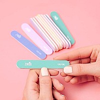 Zmoi Professional Mini Nail File 12 Count Pack Of 2 Stylish Practical Fingernail File For Natural And Acrylic Nails 100180