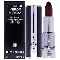 Givenchy Le Rouge Interdit Silk Lipstick - N334 Grenat 0.