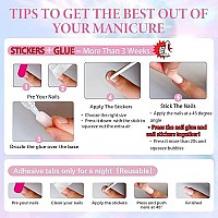 Extra Long Coffin Press On Nails Nude Kqueenest Solid Ballerina Fake Nails Pure Glossy Acrylic Nails Full Cover Stick On Nails M