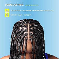 Sensationnel Ruwa Prestretched Braiding Hair 3X Ruwa 18Inch Water Repellent Kanekalon Fast Dry Synthetic Braid 3X Ruwa 18 In