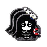 Tonymoly Tako Pore One Shot Nose Pack 3 Pack