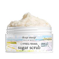 Deep Steep Sugar Scrub 8Oz Cypress Fennel Charleston Collection