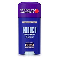 Hiki Whole Body Deodorant Cream For Underarms Skin Folds Private Parts Deodorant Aluminumfree Talc Free Designed For Se