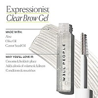 Well People Expressionist Clear Brow Gel Lightweight Gel For Taming Nourishing Your Brows Creates A Naturallooking Finish