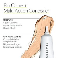 Well People Bio Correct Concealer Fullcoverage Nourishing Liquid Concealer For Concealing Correcting Hydrating Formula Ve