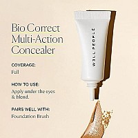 Well People Bio Correct Concealer Fullcoverage Nourishing Liquid Concealer For Concealing Correcting Hydrating Formula Ve