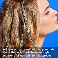 Hally Shade Stix Temporary Hair Color For Kids Adults Ditch Messy Hair Spray Paint Chalk Wax Gel Oneday Washout D