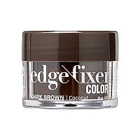 Kiss Colors Care Color Edge Fixer 101 Oz 30Ml Travel Size Dark Brown Hides Grays Fills In Hairline Moisturizing No