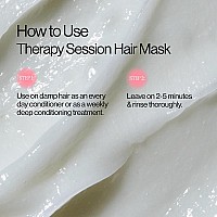 Eva Nyc Therapy Session Hair Mask Deep Conditioning Hair Mask Infused With Argan Oil And Plant Protein 169 Fl Oz