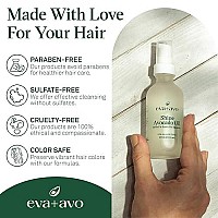 Evaavo Avocado Oil For Hair Hydrating Hair Oil With Avocado And Castor Oil Paraben And Sulfatefree Reduces Frizz And Res