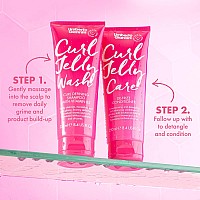 Umberto Giannini Curl Jelly Starter Kit Travel Size Curl Scrunching Jelly Curl Jelly Wash Shampoo Curl Jelly Care Condition