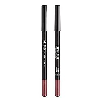 Kiss New York Professional Slim Lip Pencil Creamy Soft Lip Liner Smooth Longlasting Rich Lip Color Natural Lip Makeup Water