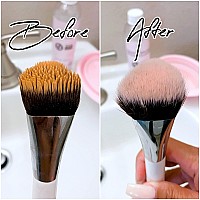 Jego Makeup Brush Cleaner Solution Sponge Cleaner Make Up Brush Liquid Cleanser Hypoallergenic Plantbased Solution Remo