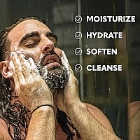 Beard Club Citrus Beard Face Wash Allinone Cleanser Softens Nourishes Facial Hair Hydrates Cleans Skin Paraben Su