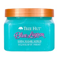 Tree Hut Blue Lagoon Shea Sugar Exfoliating Hydrating Body Scrub 18 Oz