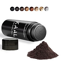 Kaal Hair Fiber Hair Fibers For Thinning Hair For Women Men 097 Oz Dark Brown Hair Building Fibers Completely Conceals