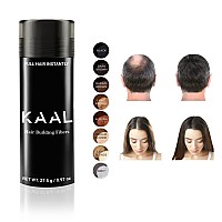 Kaal Hair Fiber Hair Fibers For Thinning Hair For Women Men 097 Oz Dark Brown Hair Building Fibers Completely Conceals