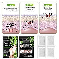 30Pcs Deep Cleansing Foot Pads Adhesive Sheets For Foot And Body Care Better Natural Ginger Powder Bamboo Vinegar Foot Patches