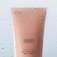 Versed Buff It Out Aha Exfoliating Body Scrub And Mask Lactic Acid Glycolic Acid Exfoliant Microfine Pumice Body Exfoliato