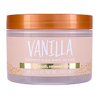 Tree Hut Vanilla Whipped Shea Body Butter Longlasting Hydration Leaves Skin Feeling Soft Moisturized Lightweight Nouris