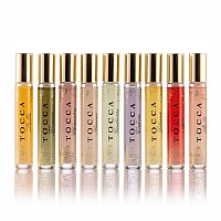 Tocca Luxury Fragrance Wardrobe Set Of 9 Travel Size Womens Perfumes In Giftable Tin Case Includes Florence Cleopatra Stel