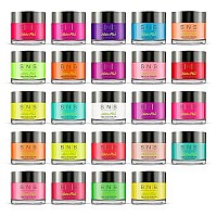 Sns Nails Dip Powder Kit Gelous Color Dipping Powder Set Lumi Glam Master 24Piece Set Longlasting Dip Powder Nail Color L