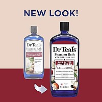 Dr Teals Foaming Bath With Pure Epsom Salt Shea Butter Almond 34 Fl Oz Pack Of 4 Packaging May Vary