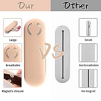 Azmoncy Large Silicone Makeup Brush Holder And Makeup Sponge Holder Set Makeup Brush Bag Blender Case Organizer Powder Puff C