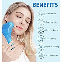 Cupid Care Ice Roller For Face 2Rollers Ice Face Roller Facial Roller Massager For Beauty Face Roller Skin Care Women Gifts