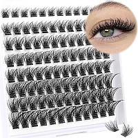 Cluster Lashes 96Pcs Individual Lashes Clusters Diy Lash Extensions C D Curl Mega Wispy False Eyelashes Clusters 816Mm Eyelash