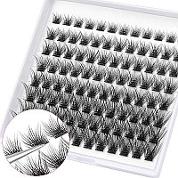 Cluster Lashes 96Pcs Individual Lashes Clusters Diy Lash Extensions C D Curl Mega Wispy False Eyelashes Clusters 816Mm Eyelash