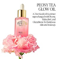 Byroe Peony Face Oil And Primer Smooth And Hydrate For Flawless Makeup Base Brighten Skin And Boost Moisture With Hyaluronic