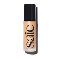 Saie Glowy Super Skin Tint Liquid Foundation Hydrating Serum Foundation With Lightweight Medium Coverage Formulated With Hy