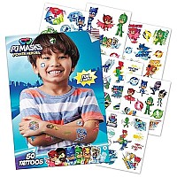 50 Pj Mask Tattoos For Kids For Pj Mask Party Favors Pj Mask Birthday Decorations Pj Mask Party Supplies Temporary Tattoos