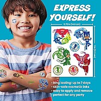 50 Pj Mask Tattoos For Kids For Pj Mask Party Favors Pj Mask Birthday Decorations Pj Mask Party Supplies Temporary Tattoos