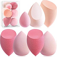 Makeup Sponge Set Foonbe Blender Sponges 7 Pcs For Liquid Cream And Powder Latex Free Makeup Sponges With 1 Mini Beauty Spong