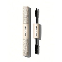 Sheglam 2 In 1 Black Volume And Length Washable Mascara Long Lasting Dualended Tubing Eye Makeup