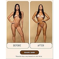 Dark Tanning Mousse 7Oz Sunless Selftanner For A Natural Streakfree Organically Derived Lightweight Fast Absorbing Non