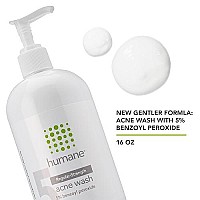 Humane 5 Benzoyl Peroxide Acne Treatment For Face Chest Back 16 Fl Oz Dermatologisttested Nonfoaming Face Body Wash