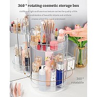 Argox 360 Rotary Makeup Organizer Bathroom Counter Organizerskincare Care Organizermake Up Organizers And Rotary Storage