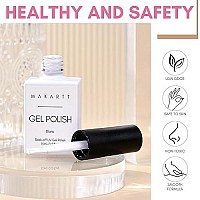 Makartt Gel Nail Polish 1 Pcs 15Ml White Gel Nail Polish For Uv Led Light Blanc Gel Polish Soak Off By Acetone For Manicure Diy