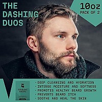 Striking Viking Beard Wash And Conditioner Peppermint Eucalyptus Paraben Sulfate Free Beard Shampoo Beard Conditioner