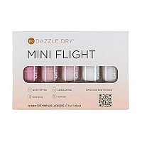 Dazzle Dry Mini Flight French Manicure 5 Mini Lacquers