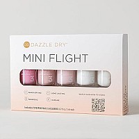 Dazzle Dry Mini Flight French Manicure 5 Mini Lacquers