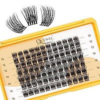 Quewel Lash Clusters Mix 1016Mm Cluster Lashes Eyelash Clusters Soft And Lightweight Barely Feel Lash Cluster Presence Suitable