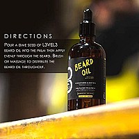 L3 Level 3 Beard Oil Promotes Fast Beard Growth Soften And Restores Facial Hair Level Three Scented Beard